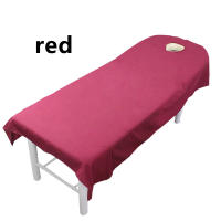 Sábana De Belleza 80cmx190cm Para Salón De Belleza Spa Y Masajes Tratamiento Con Agujero Cubierta De Mesa De Poliéster Textil Doméstico - details 9