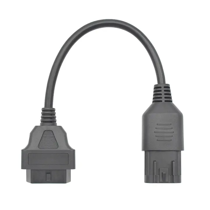 Cable adaptador/cable conector OBD2 de 8 pines a 16 pines adecuado para motocicletas - 1