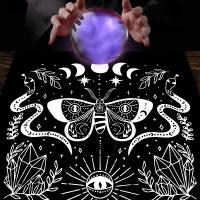 Mantel De Taro Con Doce Constelaciones Y Cielo Estrellado 1pc Decoración De Juego De Tarot Estilo Moderno Poliéster 100% - details 54