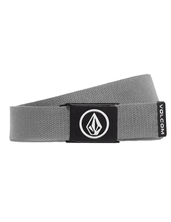 Cinturón Volcom Circle Web Gris - 1