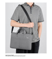 Bolso De Hombro Para Laptop QINNXER 15.6 Pulgadas Portátil Para Hombres Y Mujeres Bolsa De Hombro Para Portátiles De 13/14/15 Pulgadas Estilo Business - details 17