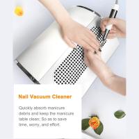 40W profesional manicura Mesa aspiradora, Polvo de uñas de succión colector de uñas herramienta de La máquina de Arte de uñas with 2 ventiadores DE MANICURA - details 1