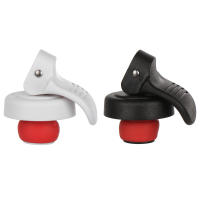 5pcs Tapón De Botella De Vino Ecológico De Plástico Y Silicona Para Refrigeración Y Almacenamiento Tapón De Champán Tapa De Decantador - details 5