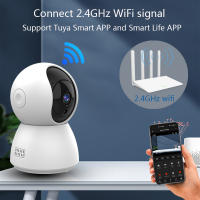 Cámara IP WiFi Inteligente HD 4MP Tuya Monitor De Bebé Seguridad Doméstica Inalámbrica Con Seguimiento Automático Instalación En Techo Para Interior - details 1