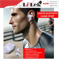 Cascos Bluetooth 5.3 con Game Mode LoLek, Reducción de Ruido Inteligente y Duración de Batería Larga - Sonido Inmersivo para Juegos y Música - details 0