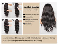 Pelucas Sintéticas Cortas Rectas Para Mujeres Negras Color Marrón Oscuro Con Franja Cosplay Natural Peluca Resistente Al Calor Para Uso Diario - details 11