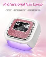 Secador De Uñas LED 80W Con 36 LEDs Lámpara De Secado De Polvo De Gel Para Salón Profesional Con 4 Configuraciones De Tiempo Y Sensor Automático - details 0