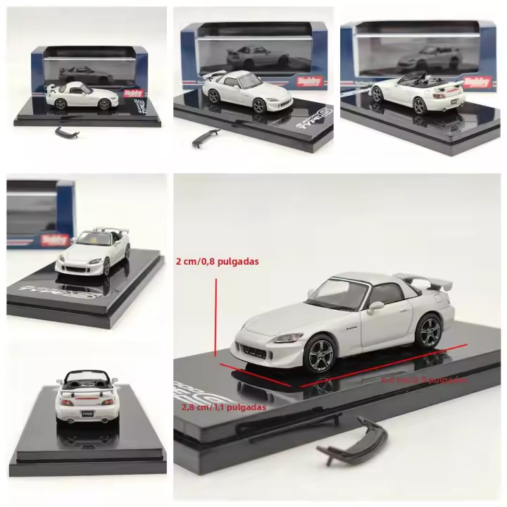 Coche De Colección HJ641020 Hobby Japan 1/64 S2000 Type S (AP2) Convertible Diecast Metal Modelo Automóvil Para Regalos Y Colección - 1