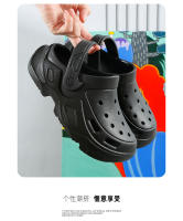 Zapatillas De Hombre Con Plataforma Y Tacón Alto EVA No Líquida Impermeable Antideslizante Cómodas Y Suaves Para Exterior - details 12