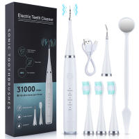Limpieza Dental Ultrasonica 7en1 Escáner Dental Eléctrico Eliminador De Calcafores Sonic Limpieza De Dientes Con Varias Modos De Funcionamiento Para Limpieza Profunda Y Masaje - details 14