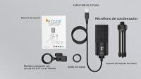 FIFINE Micrófono Condensador USB Con Regulador De Ganancia Para Estudio Doméstico Podcasting Voz-Over Laptop Windows K669 - details 9
