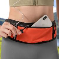 Bolsa De Cintura Deportiva Profesional Para Correr Cinturón De Móvil Hombre Mujer Bolsa Oculta Para Gimnasio Material De Tela De Lino - details 0