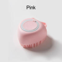 Cepillo De Baño Para Mascotas Con Dispensador De Masaje De Silicona Suave Cepillo De Ducha Para Perros Y Gatos Herramienta De Peluquería Para Animales - details 8