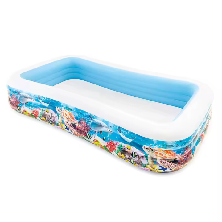 Piscina hinchable Fish 305 x 183 x 56 cm INTEX 58485 - 1