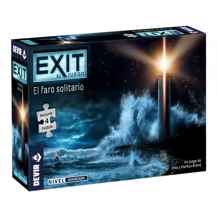 Exit - El Faro Solitario Escape room Juegos de mesa Devir - 1