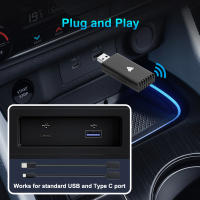 Adaptador Android Auto Sin Cables A2A Para Coches Con Autenticación OEM Bluetooth WiFi Conexión Inteligente AI Dongle Para Mapas - details 6