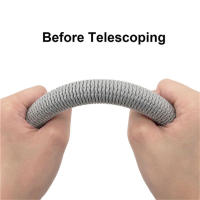 Nueva Camión Riega Juego De Agua Tubo Elástico Retráctil Para Lavado De Coche Alta Presión Con Boquilla Regulable Anti-Abrasión Anti-Corrosión Ajustable Montaje En Pared O Soporte - details 10
