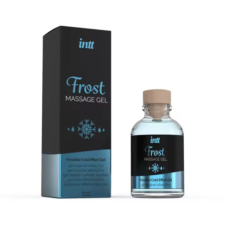 INTT FROST GEL MASAJE EFECTO FRÍO SABOR MENTA UNISEX 30 ML - 1