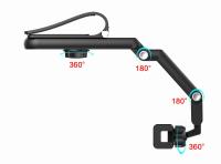 Soporte De Teléfono Para Parabrisas De Coche Multifuncional Con Rotación De 360° Compatible Con iPhone Samsung Android Soporte Universal Para Coche Color Negro - details 3
