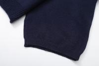 Suéter De Lana Mezclada Con Estola Estilo Perezoso Versátil Para Mujer Moda Otoño E Invierno Suéter De Punto Suelto Cuello Redondo Sin Cierre - details 6
