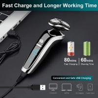 Afeitadora Electrica Hombre El juego de aseo inalámbrico resuelve todas sus necesidades de aseo personal. Experimente un afeitado suave y al ras con las cuchillas y láminas de acero inoxidable hipoalergénicas de última generación que están diseñadas espec - details 2