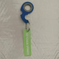Llavero De Juguete Antiánimo Exquisito Con Giradiscos Para Dedo Llavero Rotativo De Moda Para Parejas Regalos De Descompresión - details 6