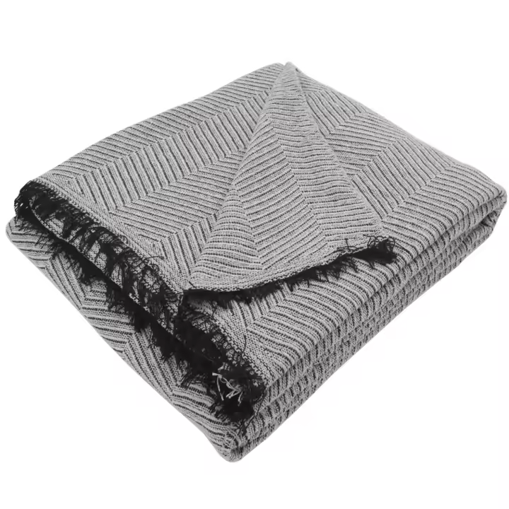 Colcha Multiusos Cama y Sofa. Jarapas Plaid Foulard cubrecama Mantas de Sofa Suave y Cómoda Practica y Suave. Poliéster Algodón, Modelo Espiga. - 1