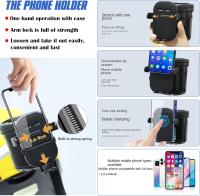 Cochecito universal, carrito with Para guardar compartimento Teléfono, Taza giratoria de 360 Grados para cochecito. - details 1