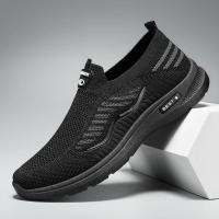 Zapatos Casuales Para Hombre Transpirables Zapatillas De Correr Y Caminar Ligeros Slip on Para Pareja Talla 44 Material Superior De Malla - details 6