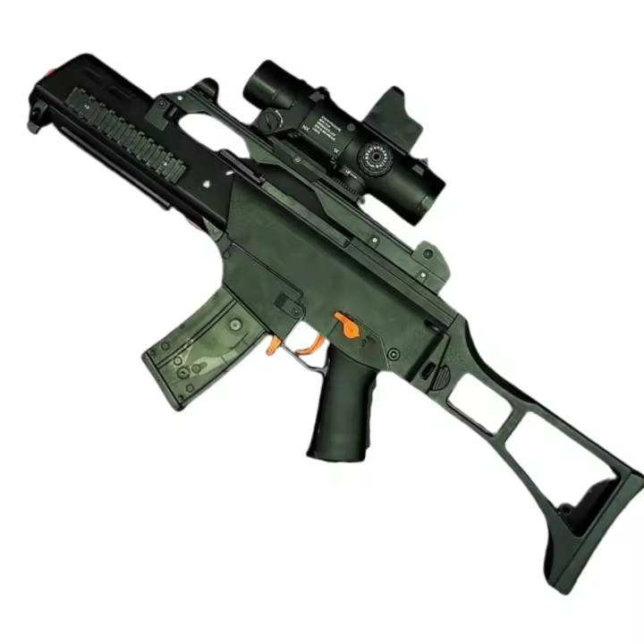 Metralleta de Gelsoft Spain - Fusil Automático HK G36 - Orbeez de Gel - Pistola de Bolas Realista - Accesorios - 1