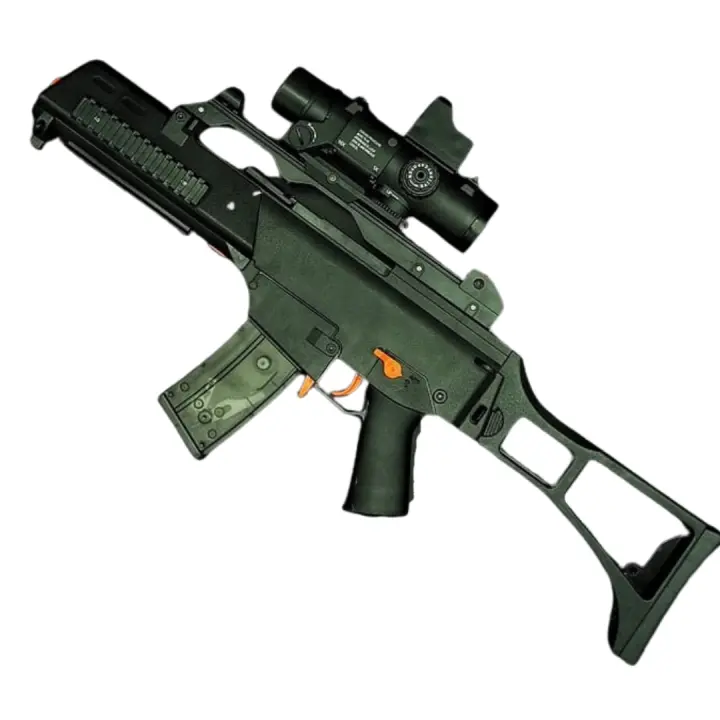 Metralleta de Gelsoft Spain - Fusil Automático HK G36 - Orbeez de Gel - Pistola de Bolas Realista - Accesorios - 1