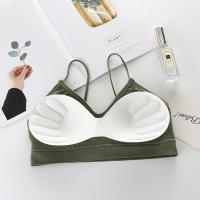 Sujetador Deportivo Para Mujer Secado Rápido Elasticidad Con Almohadillas Para Gimnasio Correr Yoga Fitness Transpirable Tops De Color Sólido - details 3