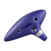 Ocarina De Cerámica Alto C Con 12 Agujeros Flauta De Viento Instrumento Musical - details 4