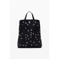 Bolsos sport de mujer DESIGUAL AKP19_2000 MOCHILA REMACHES BLACK 35194 25V - details 2