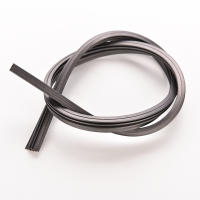 Limpia Parabrisas Universal De Silicona Negro Limpia Para Coche Y Autobús Plegable Sin Marco 650" 6mm 2 Piezas Reemplazo - details 3