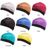 1PC Gorra Multicolor Para Hombre Durag Estilo Ondas Capa De Cabeza Color Sólido Elástica Transpirable Gorra De Invierno Para Adultos - details 1