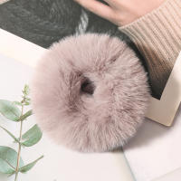 Cinta Para El Cabello De Lana Sintética En Colores Dulces Para Mujeres Y Niños Accesorio De Moda Elástico Para Todo El Año - details 6