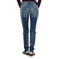 Armani-Pantalones Largos Tejanos Efecto Gastado y Rasgado 6Y5J06-5D2ZZ para Mujer