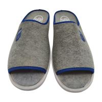 Zapatillas de casa para hombre de verano con puntera abierta Marca Flossy cómodas, flexibles, ligeras y gran confort , con plantilla extraíble y suela perfumada , antideslizante , fabricadas en España ,suaves y tiernas. Calzado para el hogar ideal - details 0