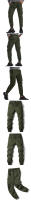 Nuevos Pantalones De Lona Algodón Para Hombre 2024 Pantalones Cargo Casual Tácticos Multibolsillos Estilo Safari Negro Y Caqui Ropa De Trabajo - details 5