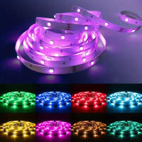 Tira De Luces LED RGB3535 24V/0.5A Control APP Con Remote De 24 Teclas Sync Musica 105Pies/32M Decoración De Fiestas 16 Lámparas Por Metro - details 2