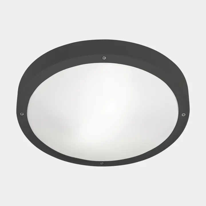 LEDS·C4 Plafon Ip66 Basic E27 15W Gris Urbano - 1