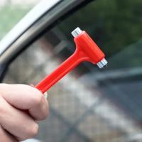 Martillo De Emergencia Para Coches Y Camiones Rompe-Vidrios Y Cortador De Cinturones De Seguridad Herramienta Multiusos De Seguridad Para Buses Y Camiones - details 10