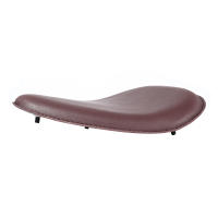 Cubierta De Asiento Delantero Para Motocicleta De Cuero PU Solo Para Conductor Para Harley Sportster Bobber Chopper Custom Color Marrón/negro - details 5