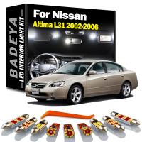 Kit De Luces LED Para Nissan Altima L31 2002-2006 Buleba 16Pcs Luz De Lectura Interior Puerta Número Canbus Bombillas De Señal 12V 2.4W Vida Útil De Más De 50000 Horas - details 0