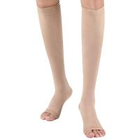 Calcetines De Compresión Unisex Medias De Presión Para Varices Soporte De Pierna Alargada Medias De Circulación Estiramiento Cómodas Para Mujeres - details 5
