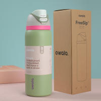 Botella Deportiva De Acero Inoxidable Owala Con Aislamiento Por Vácuo Perfecta Compañera Para Tus Aventuras Al Aire Libre En - details 5