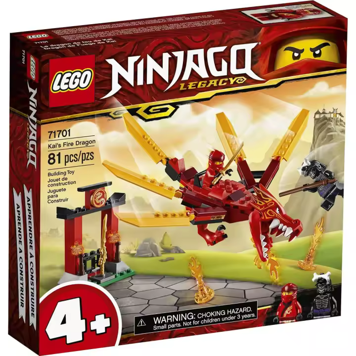 LEGO Ninjago Legacy 71701 Dragón de Fuego de Kai - 1