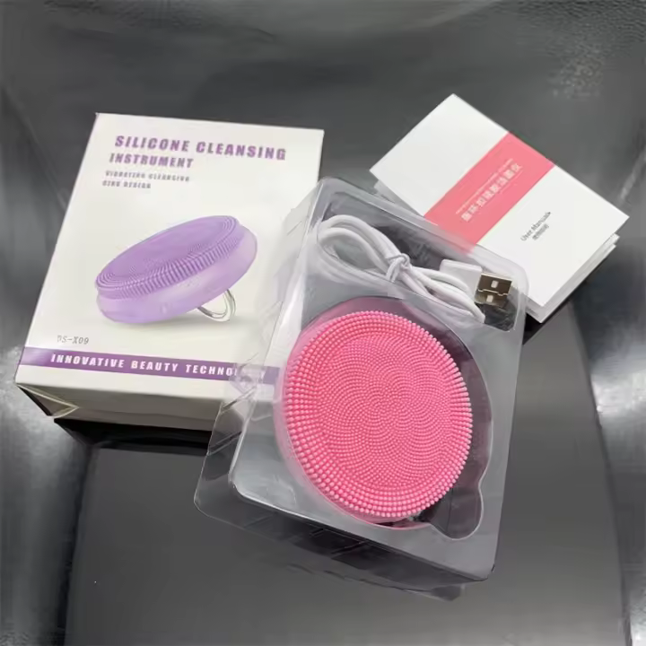 Eternal Pink Cepillo de Limpieza Facial 3 en 1 Cuidado DE LA PIEL Eléctrico Masaje Profundo Limpieza de Poros Herramientas de Belleza para Quitar - 1