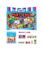 VIDAL PARTY MIX - SURTIDO DE GOLOSINAS PARA FIESTAS - BOLSA 400G - details 2